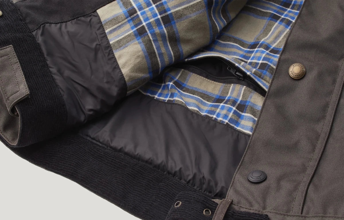 Belstaff Brooklands Waxed Cotton Jacket - Mahogany | Veloce Club