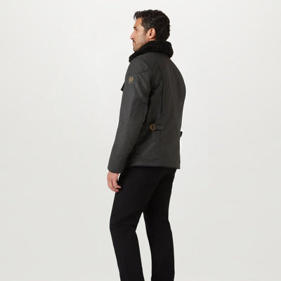 Belstaff Convoy Motorcycle Jacket in Black | Veloce Club