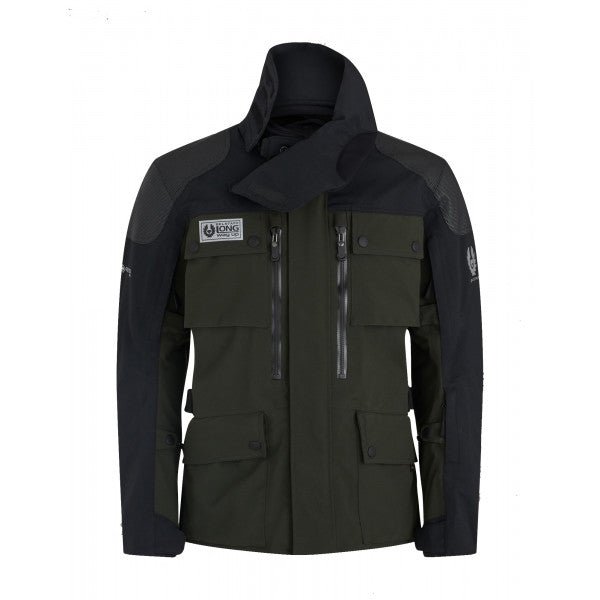 Belstaff Long Way Up Gore-Tex Pro Jacket Dark Olive | Veloce Club