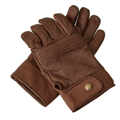 Belstaff Montgomery Leather Motorcycle Gloves Oxblood | Veloce Club