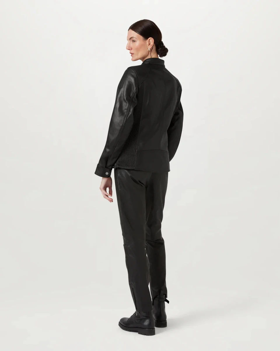 Belstaff Penrith Women's Motorcycle Jacket - Black |Veloce Club