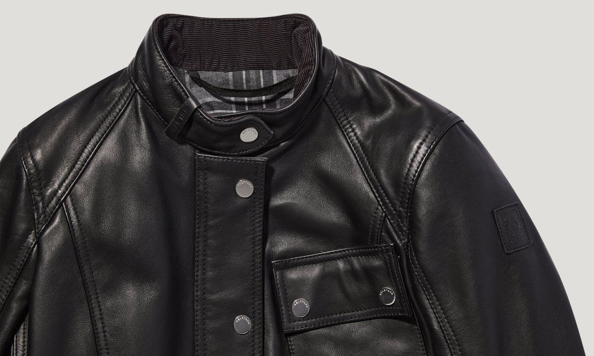 Belstaff Penrith Women's Motorcycle Jacket - Black |Veloce Club