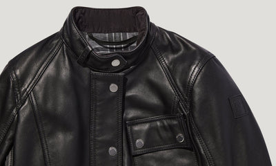 Belstaff Penrith Women's Motorcycle Jacket - Black |Veloce Club