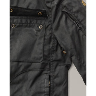 Belstaff Roberts Motorcycle Jacket in Black - available at Veloce Club