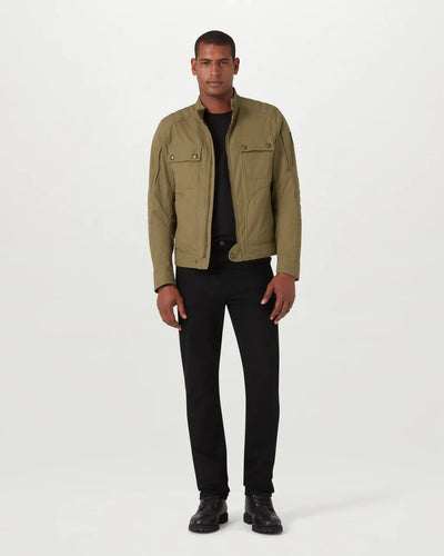 Belstaff Roberts Motorcycle Jacket in Olive | Veloce Club