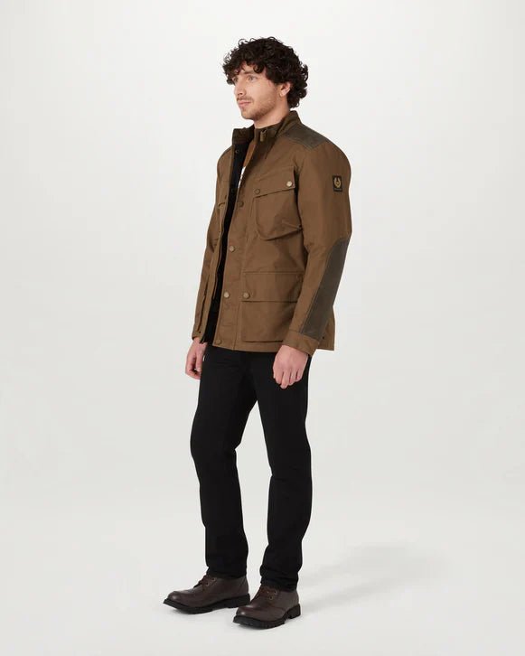 Belstaff Trackmaster Ultracore 8oz Jacket - Sand | Veloce Club