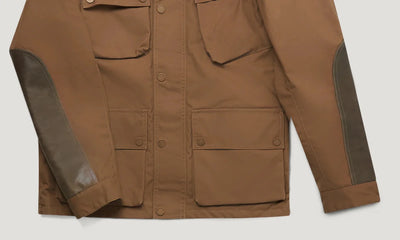 Belstaff Trackmaster Ultracore 8oz Jacket - Sand | Veloce Club