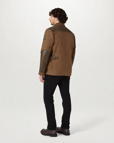 Belstaff Trackmaster Ultracore 8oz Jacket - Sand | Veloce Club