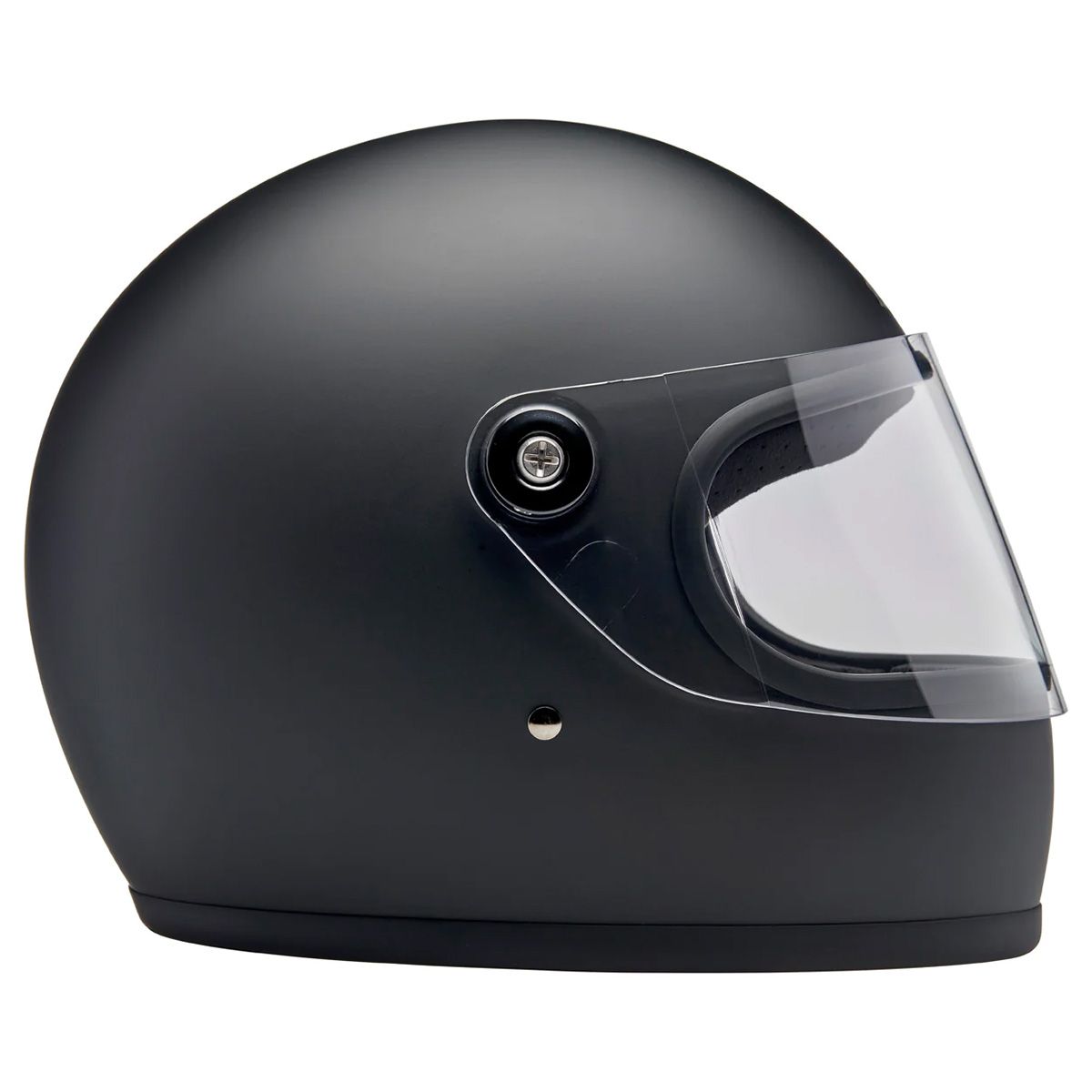 Biltwell Gringo S Helmet - Flat Black - available at Veloce Club