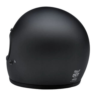 Biltwell Gringo S Helmet - Flat Black - available at Veloce Club