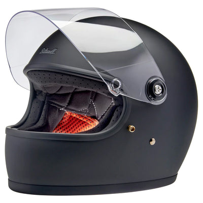Biltwell Gringo S Helmet - Flat Black - available at Veloce Club