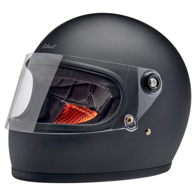 Biltwell Gringo S Helmet - Flat Black - available at Veloce Club