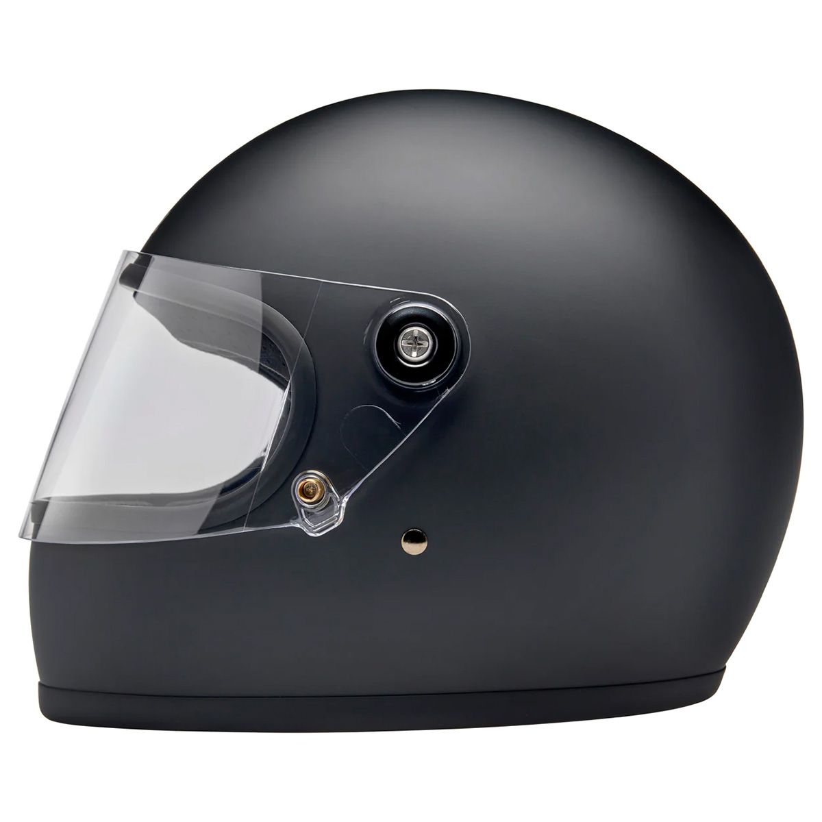 Biltwell Gringo S Helmet - Flat Black - available at Veloce Club