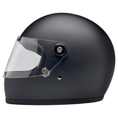 Biltwell Gringo S Helmet - Flat Black - available at Veloce Club