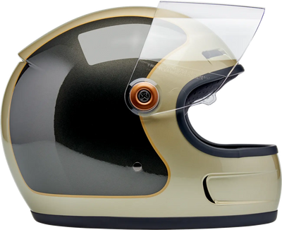 Biltwell Gringo SV Helmet in Metallic Champagne / Charcoal Tracker - available at Veloce Club