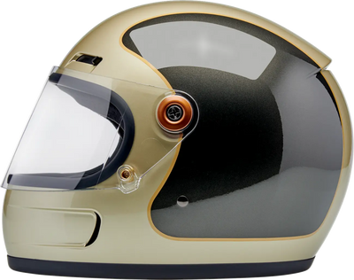 Biltwell Gringo SV Helmet in Metallic Champagne / Charcoal Tracker - available at Veloce Club