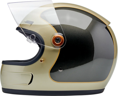 Biltwell Gringo SV Helmet in Metallic Champagne / Charcoal Tracker - available at Veloce Club