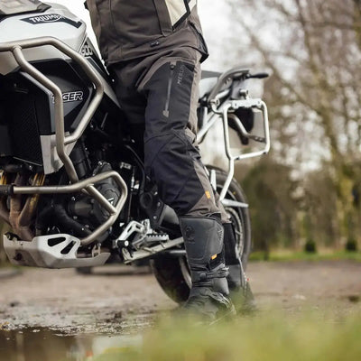 Borderlands Laminated In Boot Trouser | Veloce Club