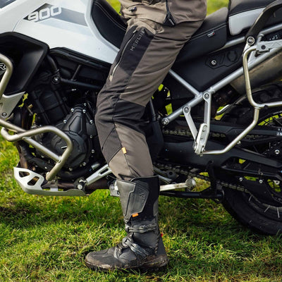 Borederlands Laminated In Boot Trouser Granite