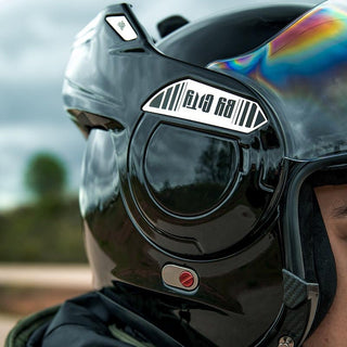 By City 180 Tech Flip Front Helmet - Black - available at Veloce Club