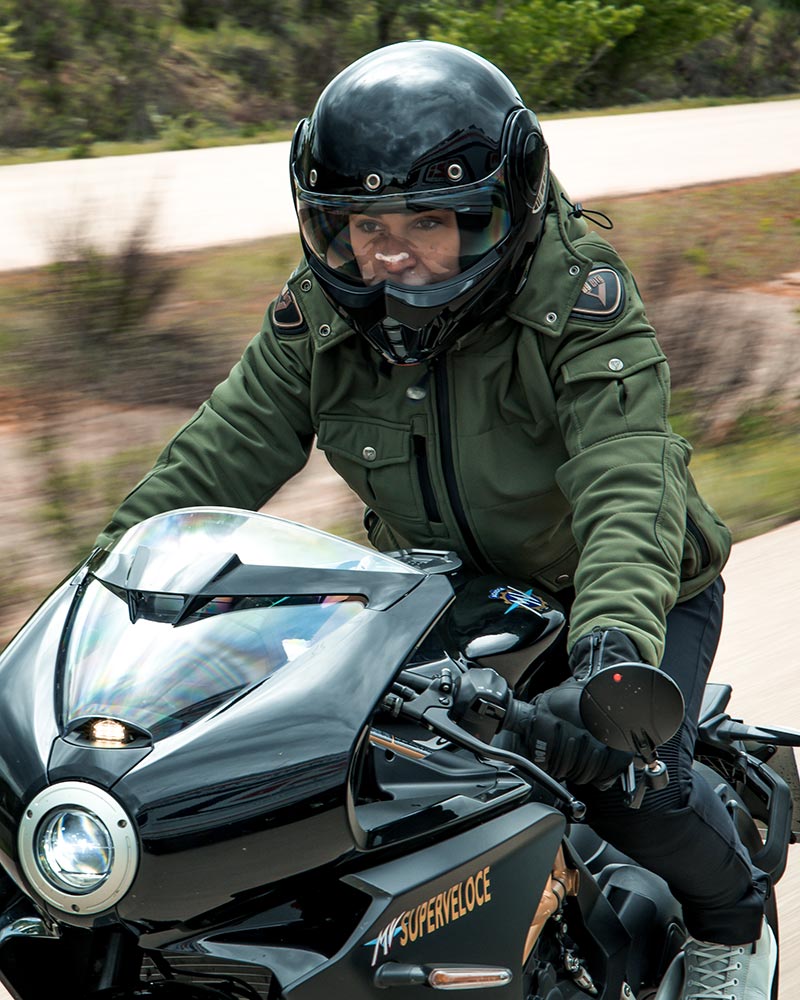 By City 180 Tech Flip Front Helmet - Black - available at Veloce Club