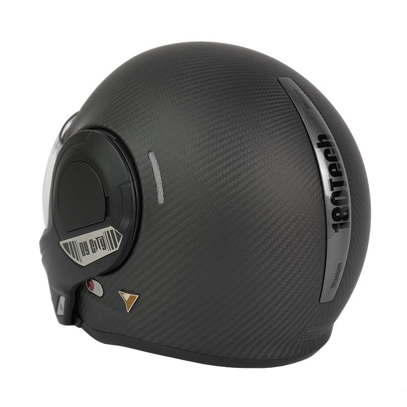 By City 180 Tech Flip Front Helmet - Carbon - available at Veloce Club