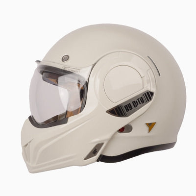 By City 180 Tech Flip front Helmet in Bone - available at Veloce Club