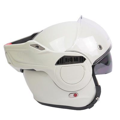 By City 180 Tech Flip front Helmet in Bone - available at Veloce Club