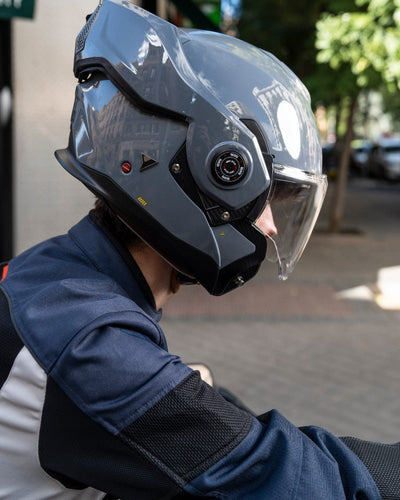 By City 180 Tech II Flip front Helmet in Anthracite | Veloce Club