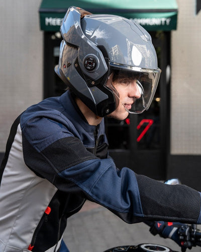 By City 180 Tech II Flip front Helmet in Anthracite | Veloce Club