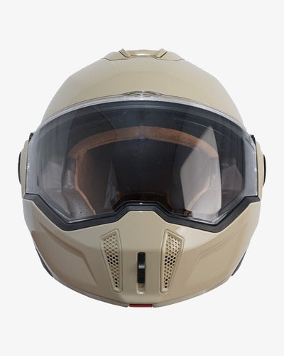 By City 180 Tech II Flip front Helmet in Beige | Veloce Club