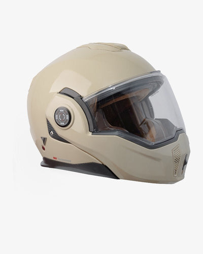 By City 180 Tech II Flip front Helmet in Beige | Veloce Club