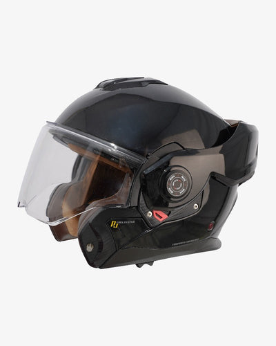 By City 180 Tech II Flip front Helmet in Gloss Black | Veloce Club