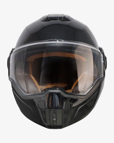By City 180 Tech II Flip front Helmet in Gloss Black | Veloce Club