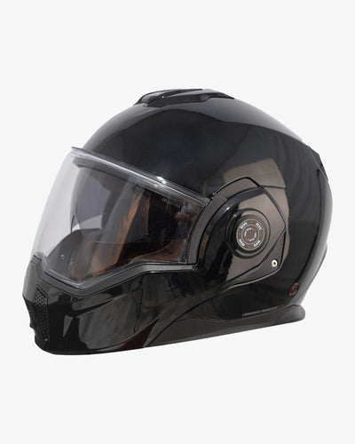 By City 180 Tech II Flip front Helmet in Gloss Black | Veloce Club