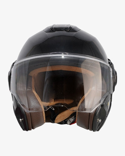 By City 180 Tech II Flip front Helmet in Gloss Black | Veloce Club