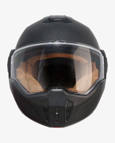 By City 180 Tech II Flip front Helmet in Matt Black | Veloce Club