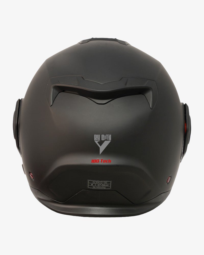 By City 180 Tech II Flip front Helmet in Matt Black | Veloce Club