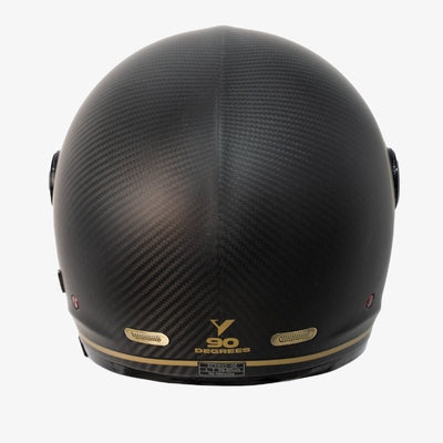 By City 90 Degrees Helmet - Gold Carbon - available at Veloce Club