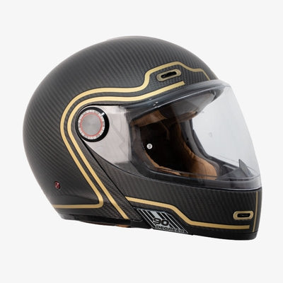 By City 90 Degrees Helmet - Gold Carbon - available at Veloce Club