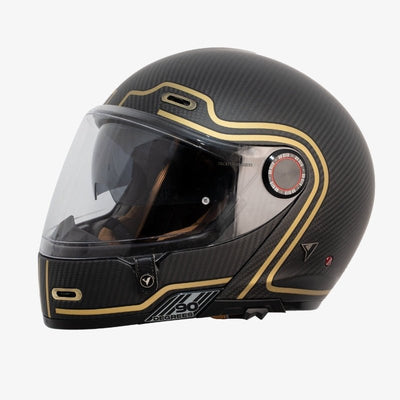 By City 90 Degrees Helmet - Gold Carbon - available at Veloce Club