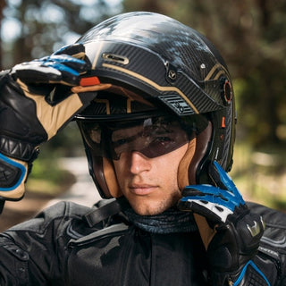 By City 90 Degrees Helmet - Gold Carbon - available at Veloce Club