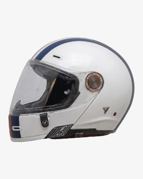 By City 90 Degrees Helmet in Lines White | Veloce Club
