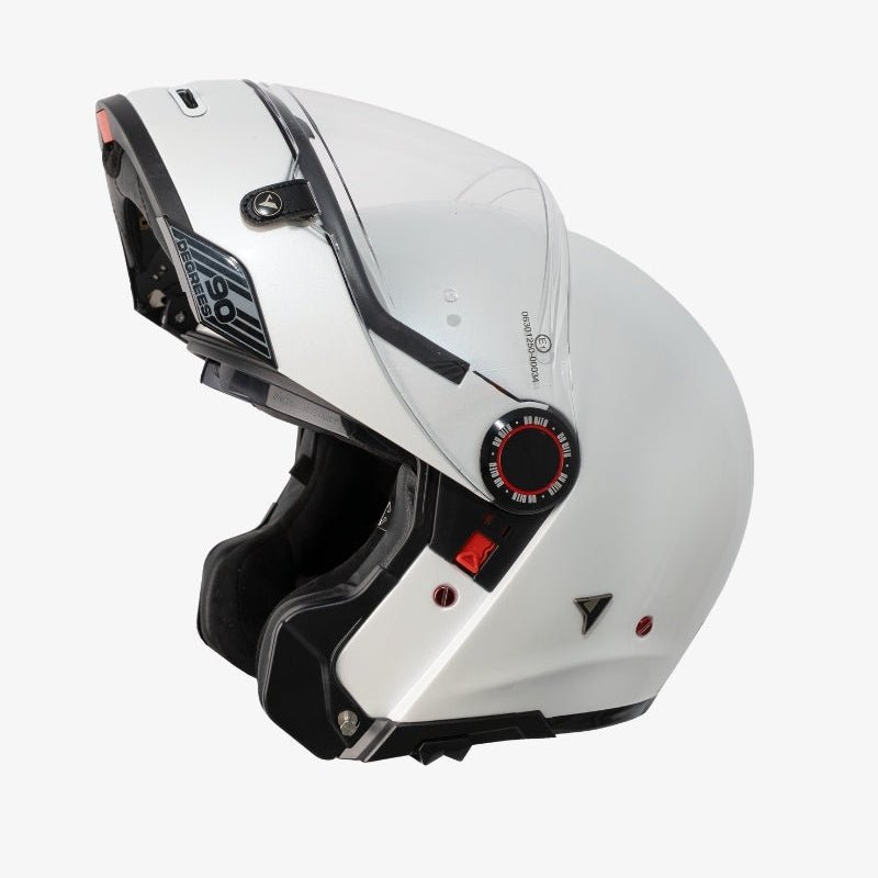 By City 90 Degrees Helmet - Pearl White - available at Veloce Club