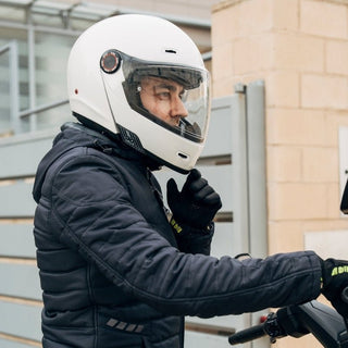 By City 90 Degrees Helmet - Pearl White - available at Veloce Club