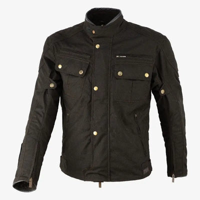 By City Belfast III Motorcycle Jacket in Green | Veloce Club