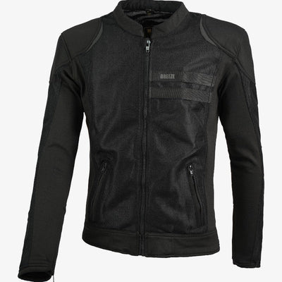 By City Breeze Motorcycle Jacket in Black | Veloce Club