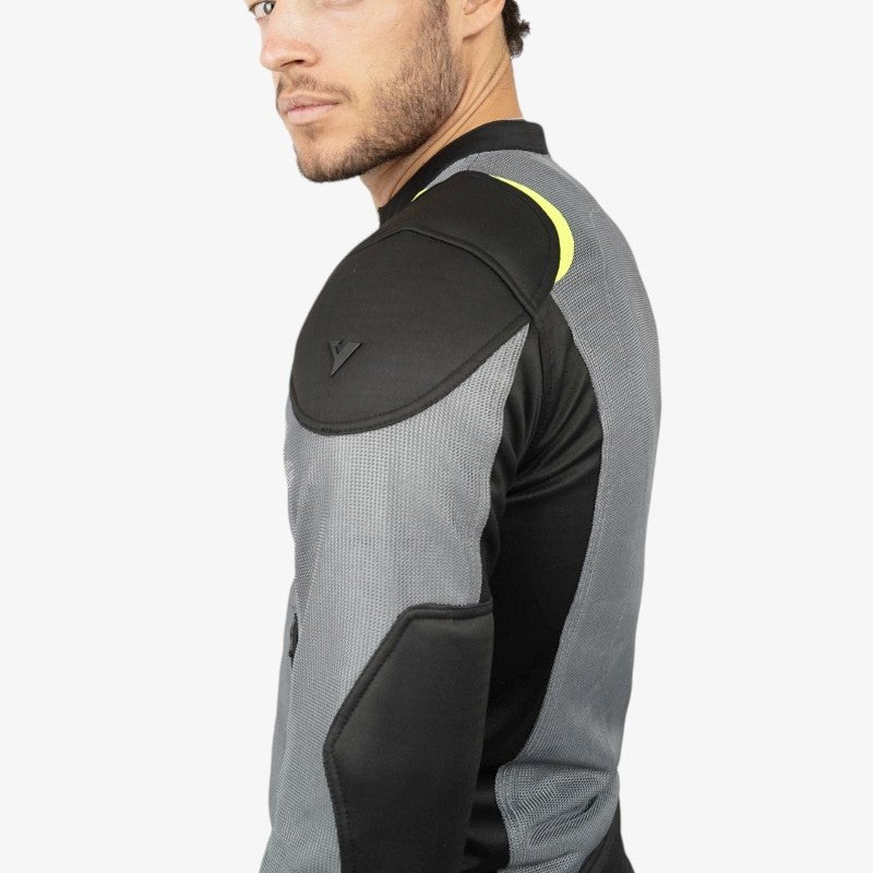 By City Breeze Motorcycle Jacket in Grey | Veloce Club