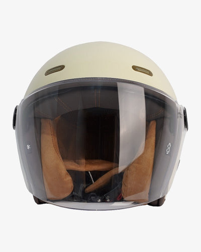 By City Metropolitan Helmet in Gloss Cream | Veloce Club