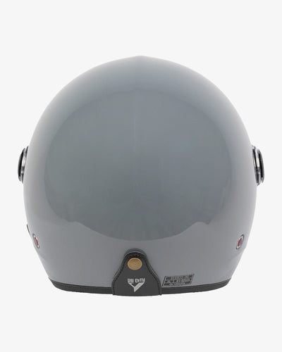 By City Metropolitan Grey Open Face Helmet | Veloce Club